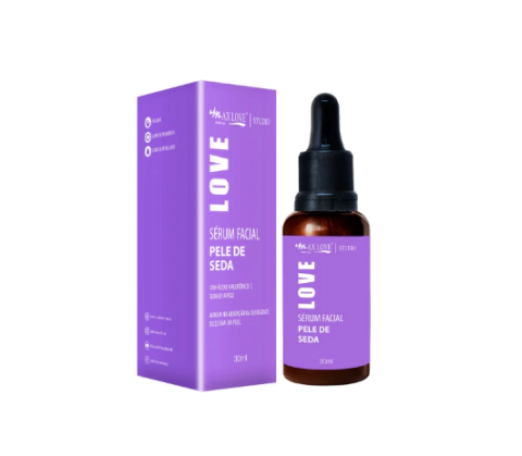 Sérum Facial Vegano Pele De Seda - Max Love