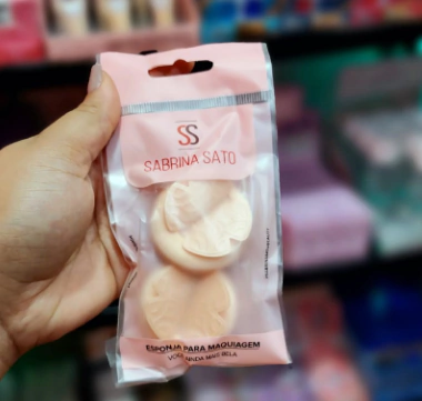 Esponja Para Maquiagem 2 Peças - SS1909 - Sabrina Sato