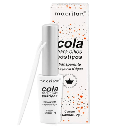 Cola Para Cílios Transparente - CA-001 - Macrilan