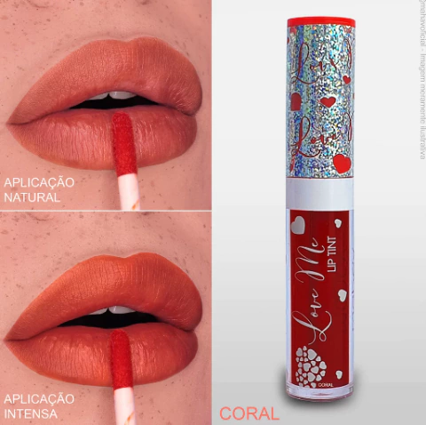 Lip Tint Love Me Coral - Mahav - LIP-MV