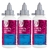 Cora Calox Amaciante Alto Poder Líquido 100ml Kit 3un