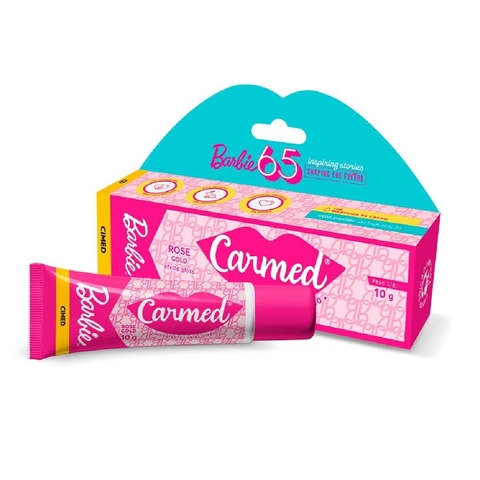 Cimed Carmed Hidratante Barbie Rose Gold 10g