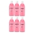 Farmax Removedor Esmalte Sem Acetona Vit E 500ml Kit 6un