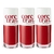 Blant Coretrat Esmalte Efeito Gel 8,5ml Kit 3un - comprar online