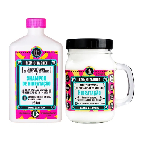 Lola Be(M)dita Ghee Kit Hidratação Shampoo250ml+Manteiga350g