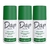 Dap Desodorante Hipoalergênico Roll-on 55ml Kit 3un - comprar online