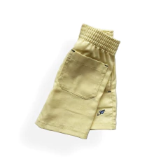 SHORTS INFANTIL LINHO AMARELO na internet