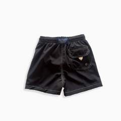 SHORTS INFANTIL BASIC BLACK (CORDÃO) - comprar online