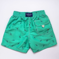 SHORTS ADULTO ESTAMPA NINO VERDE na internet