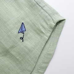 Imagem do CAMISA LINHO INFANTIL MENTA