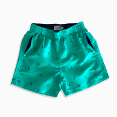 SHORTS ADULTO ESTAMPA NINO VERDE
