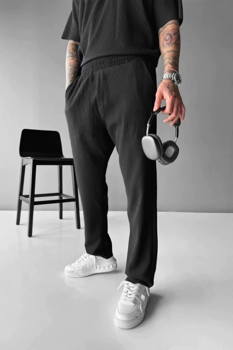 Pant largo Jordan Ribbed black