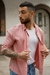 Camisa Manga Larga Rosa - comprar online