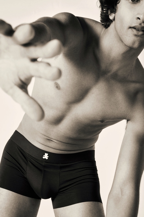 Boxer Algodón Pima negro