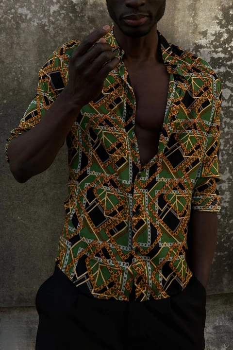 Camisa Golden Chains