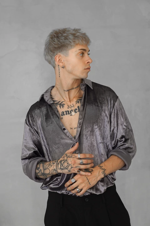 Camisa Velvet Pearl - comprar online