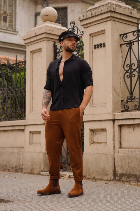 Camisa Manga Larga Black