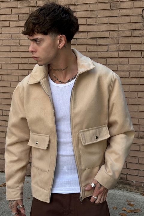 Dune - Campera estructurada de paño - comprar online
