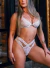 Conjunto Bruna Branco em Renda e Tule — Sensualidade Que Marca Presença
