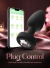 Plug Vibratório com Controle via App Love Spouse Recarregável – Preto