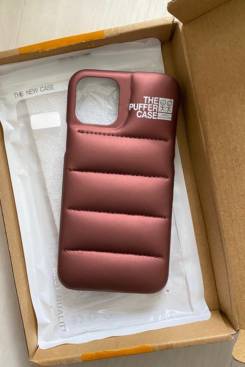 Puffer Case para IPhone Coffee