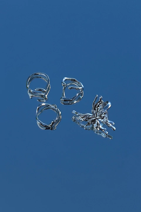 Set de anillos Liquid Dream