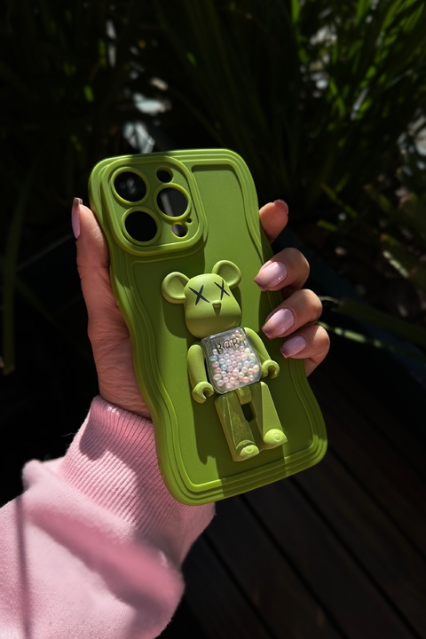 Funda 3D Kaws verde