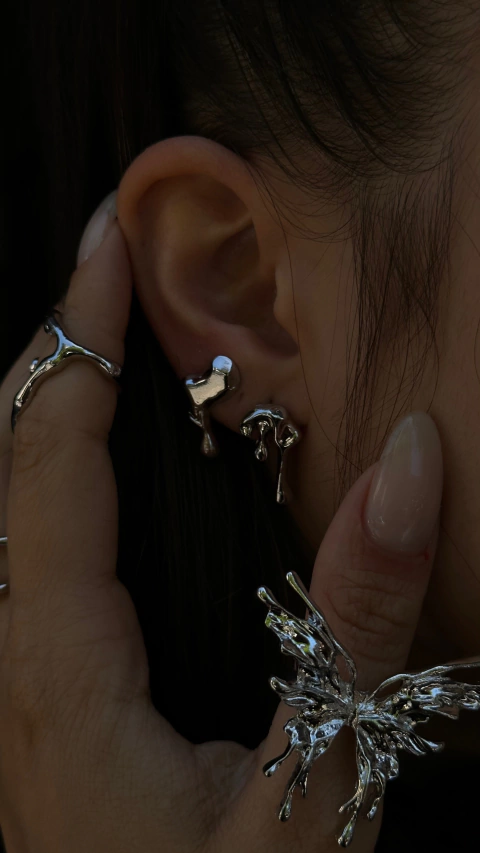 Set de aritos liquid Dream