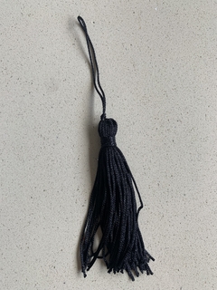 Kit 10 unidades de tassel de linha de seda, para artesanato em geral - loja online