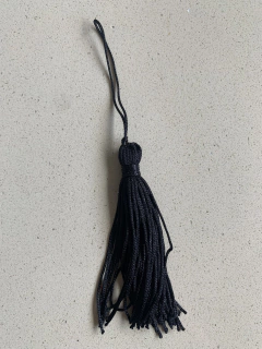 Kit 10 unidades de tassel de linha de seda, para artesanato em geral - loja online
