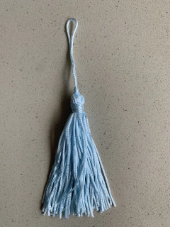Kit 10 unidades de tassel de linha de seda, para artesanato em geral na internet