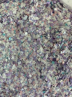 COLEÇÃO MISTA - Glitter para resina e artesanato em geral, cores candy, delicadas - loja online