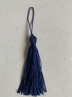 Kit 10 unidades de tassel de linha de seda, para artesanato em geral - Pacco Arts