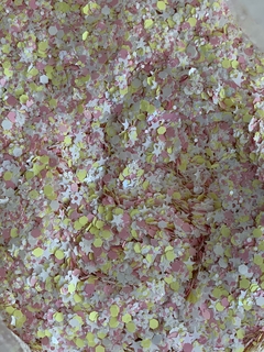 COLEÇÃO MISTA - Glitter para resina e artesanato em geral, cores candy, delicadas - Pacco Arts