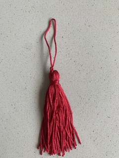 Kit 10 unidades de tassel de linha de seda, para artesanato em geral