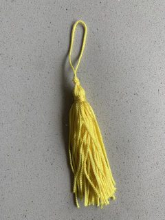Kit 10 unidades de tassel de linha de seda, para artesanato em geral