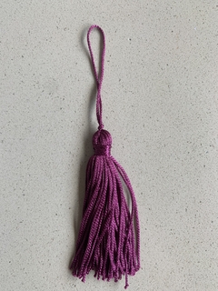 Kit 10 unidades de tassel de linha de seda, para artesanato em geral - loja online
