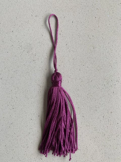 Kit 10 unidades de tassel de linha de seda, para artesanato em geral - loja online