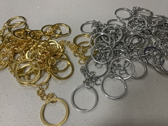 Argola para chaveiro estilo italiana