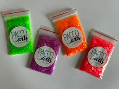 Glitter neon biodegradável - Coleção bio neon