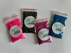 Glitter flocado - coleção discret!
