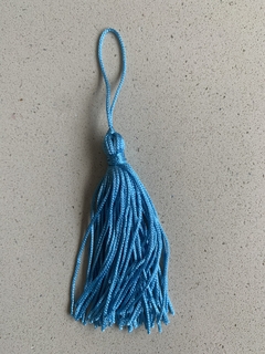 Kit 10 unidades de tassel de linha de seda, para artesanato em geral - loja online