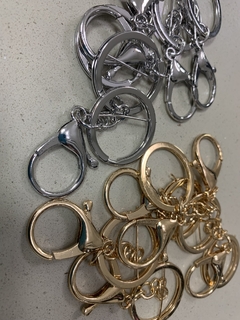 Argola tipo italiana 32mm com mosquetão, alta qualidade