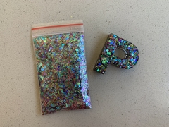 Imagem do Glitter flocado - coleção camaleão!