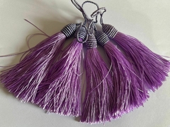Pacote com 5 unidades de tassel, franja com tulipa, 9 centímetos - comprar online