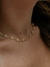 Choker de Margaridinhas Brancas com Acabamento Dourada - CMD072 - comprar online