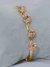 Bracelete Verniz Italiano Zircônia Chá Banho 18K - BDI143 - comprar online