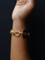 Bracelete Orgânico Dourado - BDO106 - loja online
