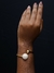 Bracelete Esfera Off White Dourado - BDE001