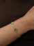Pulseira trevo verde
